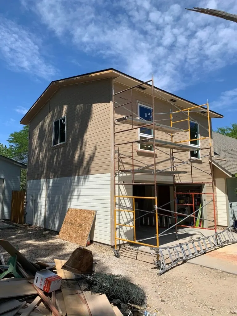 on of true-blue construction's projects