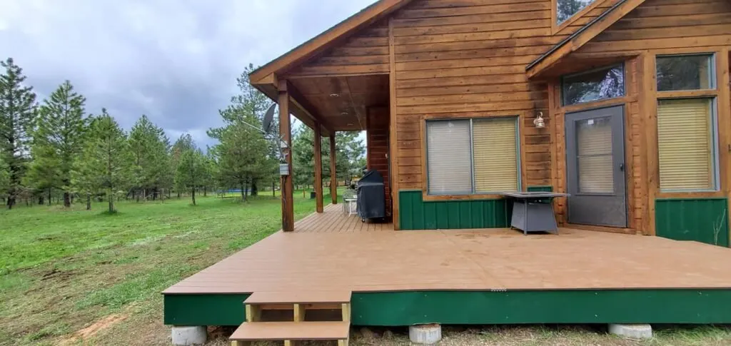 full finished deck