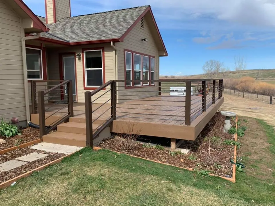 custom deck building, new deck