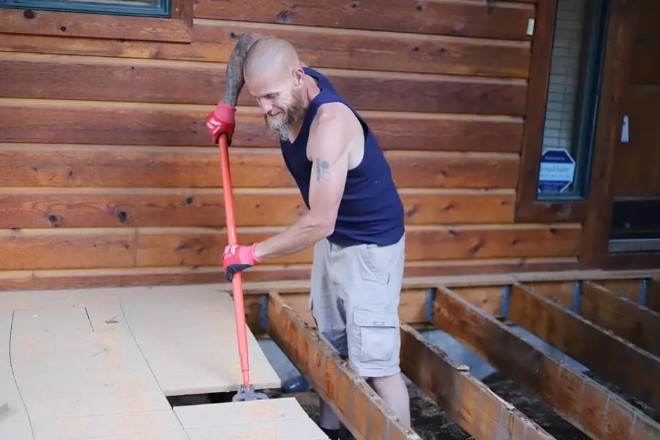 we guarantee our workmanship and stand behind every project with:, patio rebuild