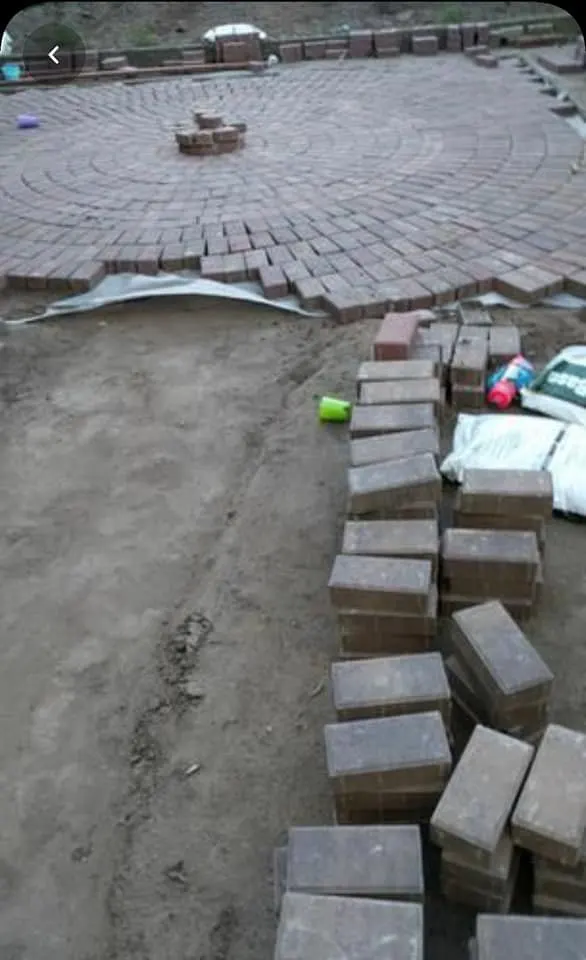 patio materials, stone patio construction